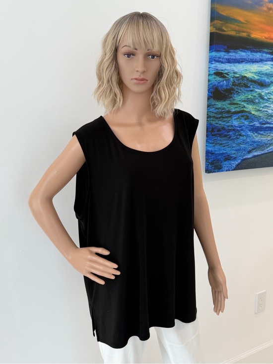 Caroline Rose Tops - Pretty and Comfy Caroline Rose Tunic Top, Relaxed Fit, Side Slits